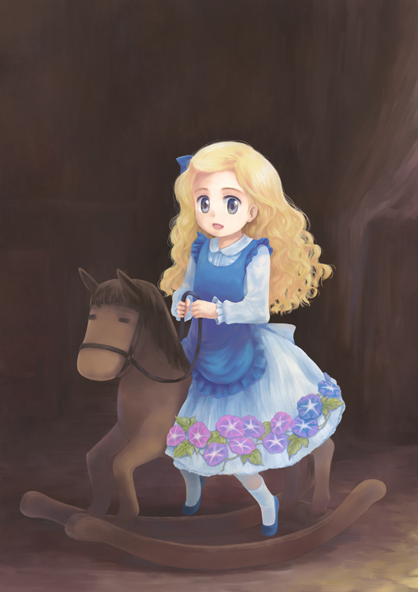 「肖像画」オリジナルイラスト